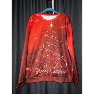 Ugly Christmas Sweater Sweatshirt Xmas Size Medium